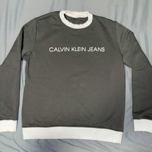 Calvin Klein Jeans Gray Sweater